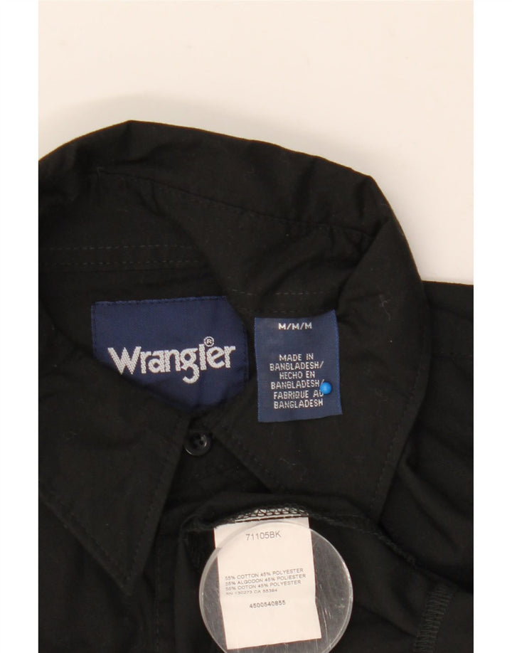 Wrangler muška košulja Srednje crni pamuk
