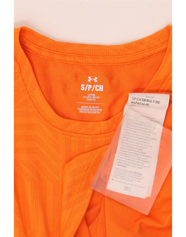 Under Armour muška majica kratkih rukava Mali narančasti geometrijski poliester