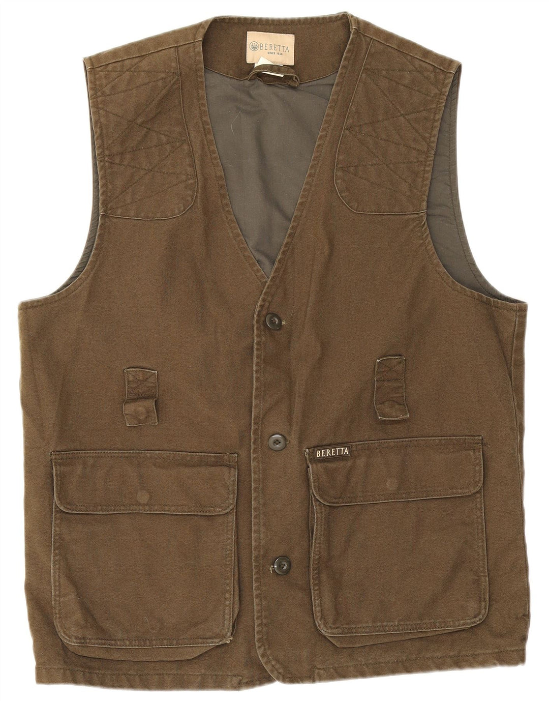 Beretta Mens Utility Gilet UK 38 Srednji kaki pamuk