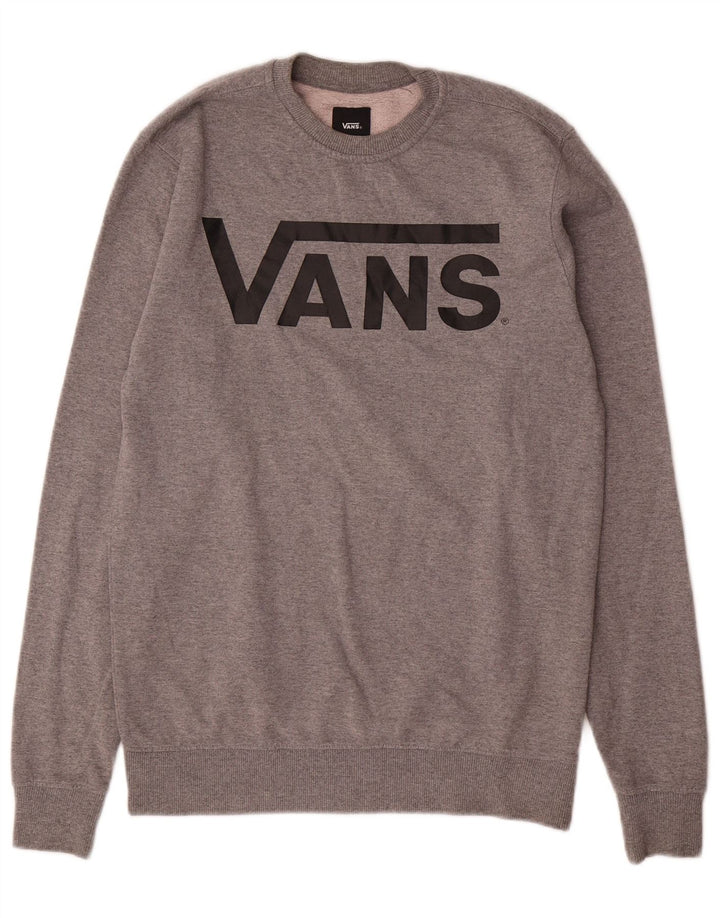 Vans muška majica s grafičkim motivima XS sivi pamuk