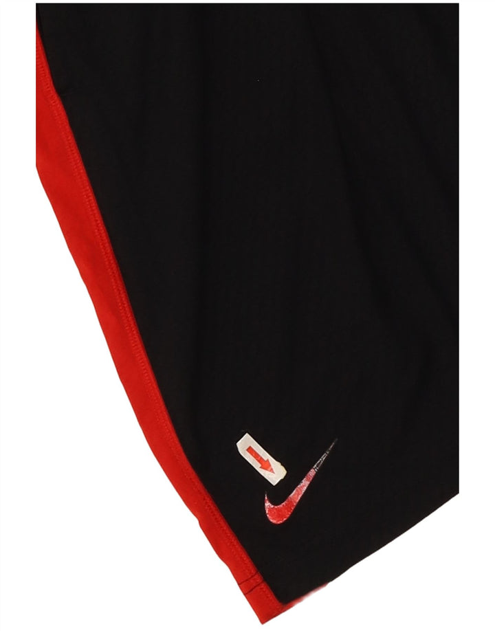 Nike muške Dri Fit sportske kratke hlače velike crne boje od poliestera