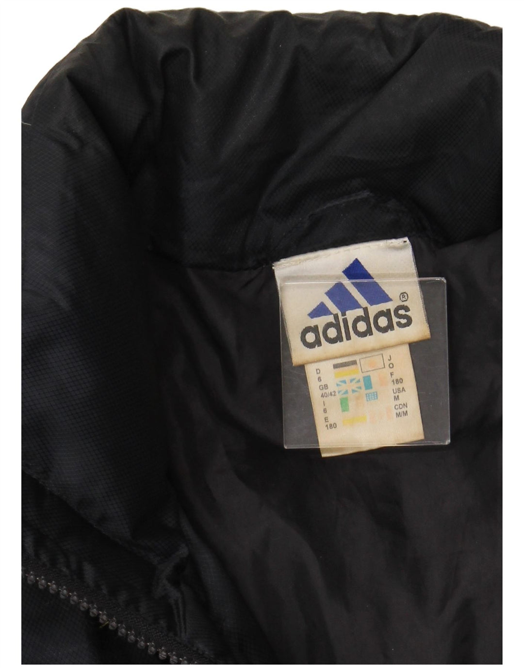 ADIDAS muška podstavljena jakna UK 40/42 Medium tamnoplavi poliester