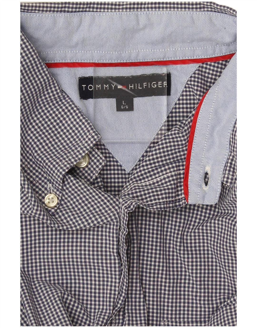 Tommy Hilfiger muška košulja velika tamnoplava gingham