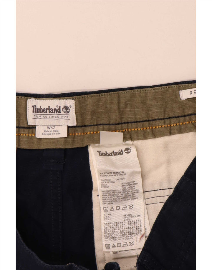 Timberland muške kargo kratke hlače W32 srednje tamnoplavi pamuk