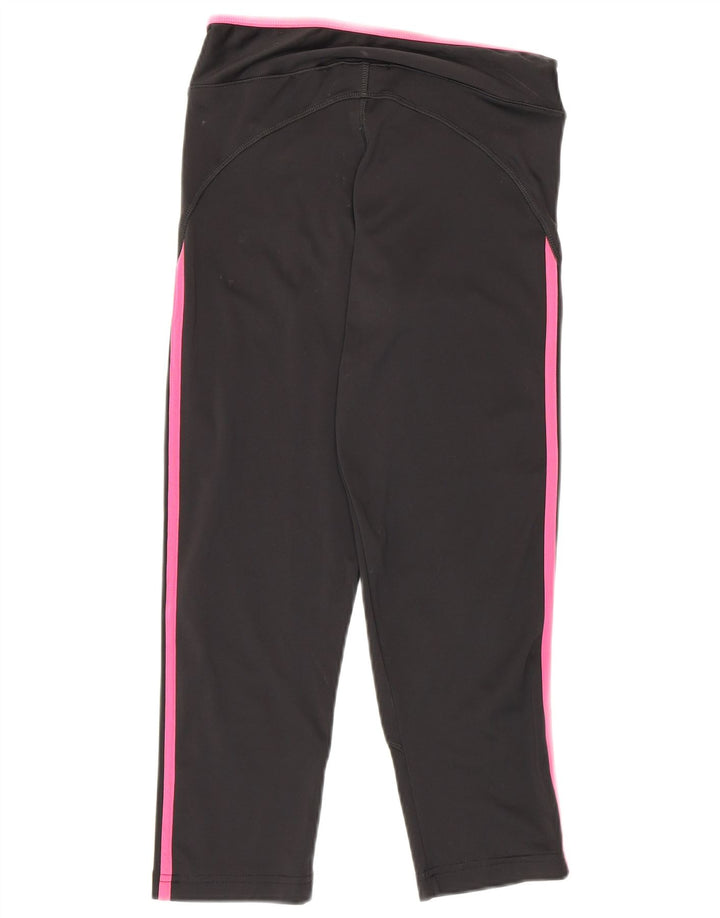 Adidas ženske Climalite Capri tajice UK 8 male crne poliesterske