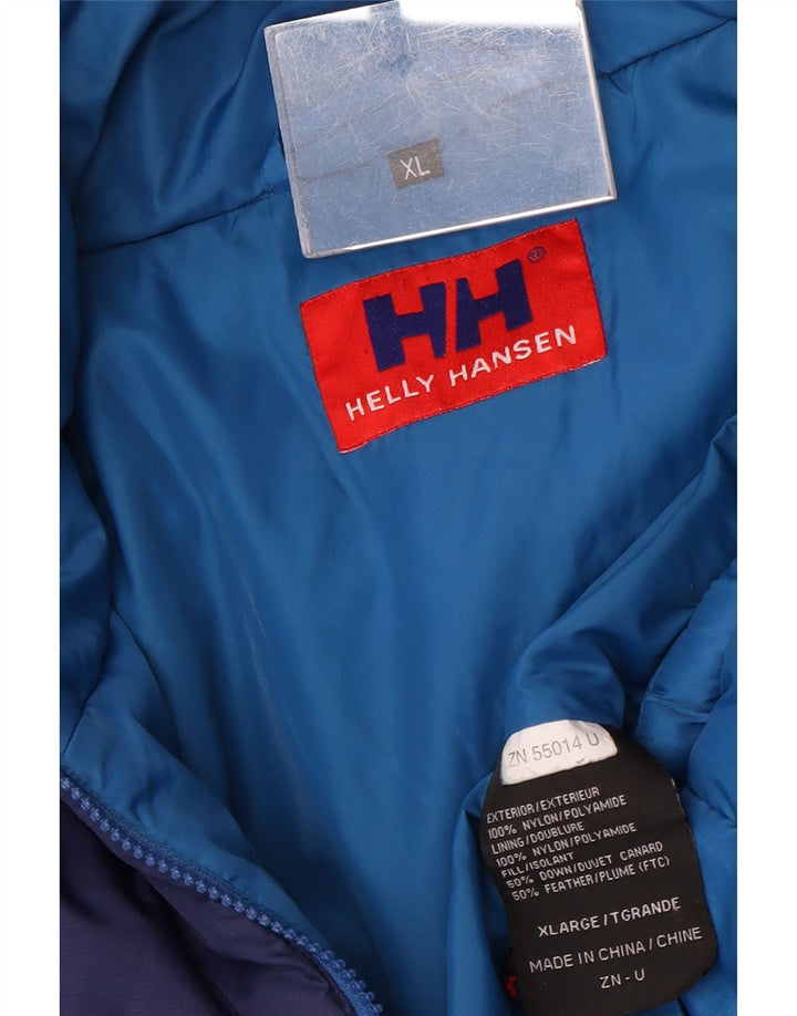 Helly Hansen muška podstavljena jakna UK 42 XL plavi najlon u boji