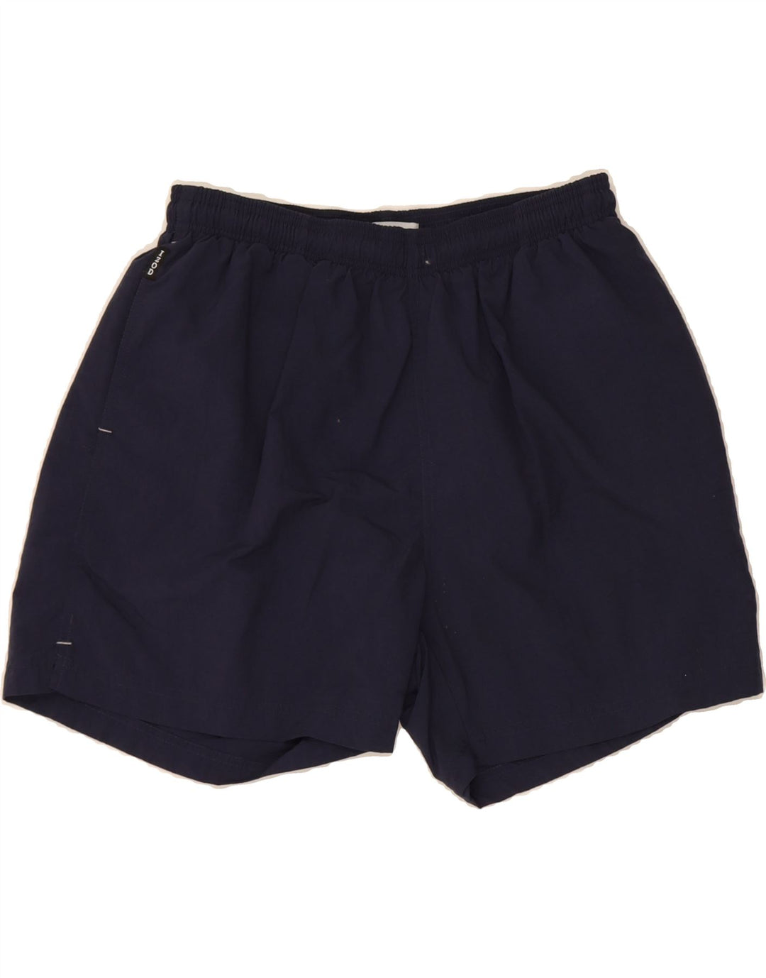 IZOD Mens Sport Shorts Large  Navy Blue Nylon Vintage Izod and Second-Hand Izod from Messina Hembry 