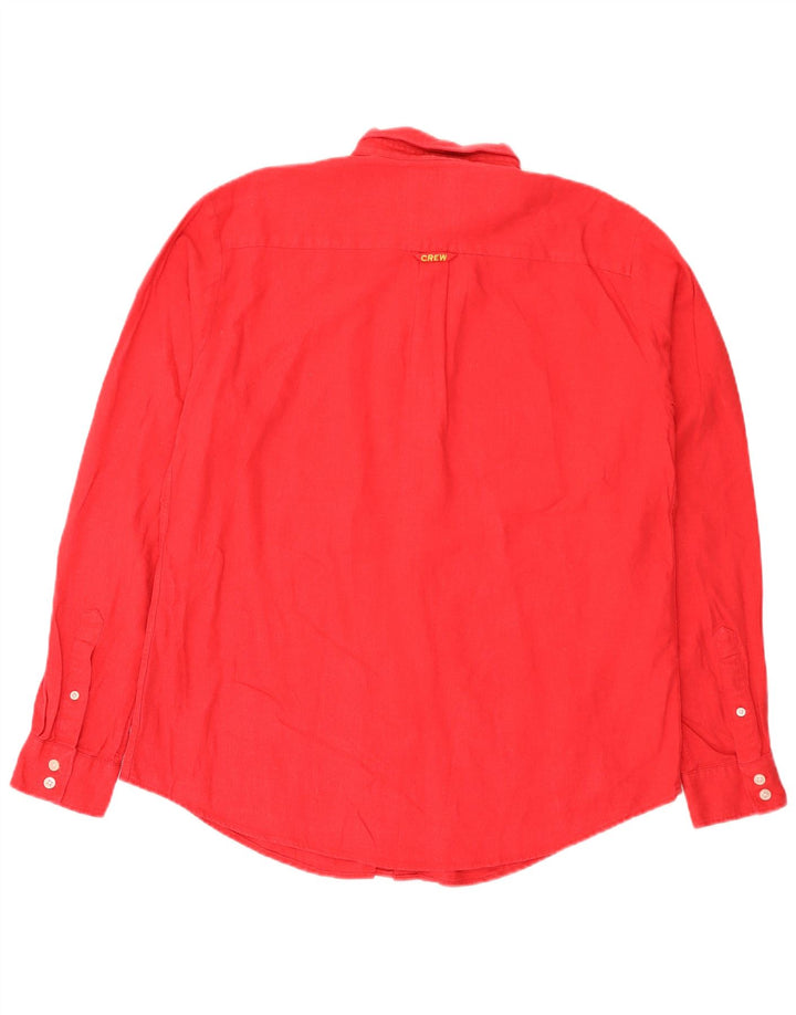Crew Clothing Muška košulja Large Red Lan