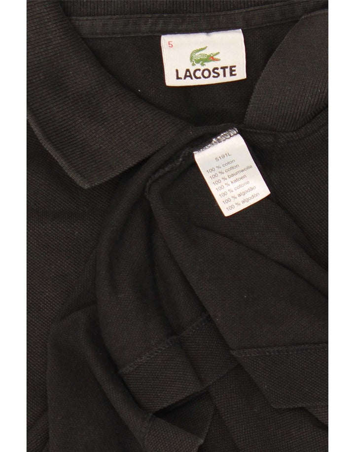 Lacoste muška polo majica veličine 5 velika crna pamučna