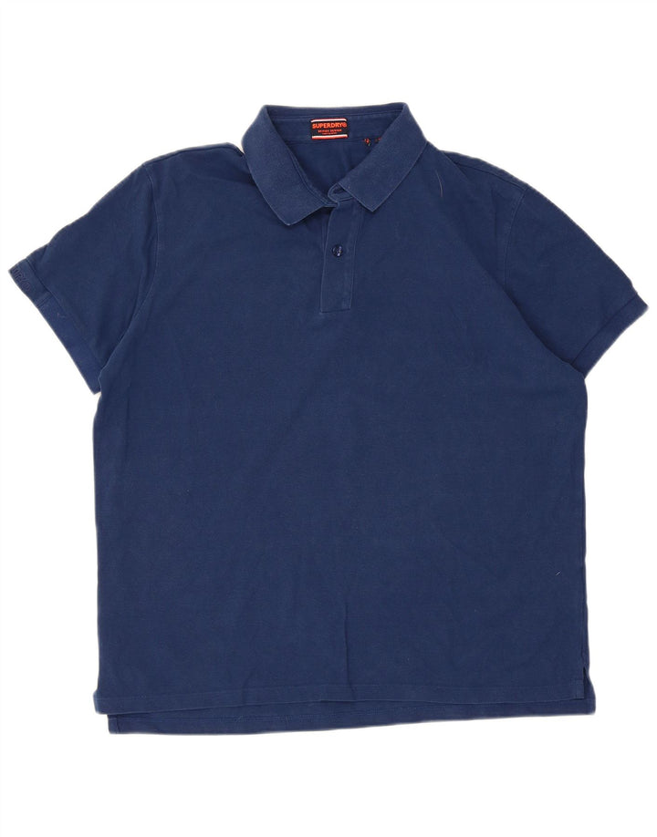 Superdry muška polo majica XL tamnoplava