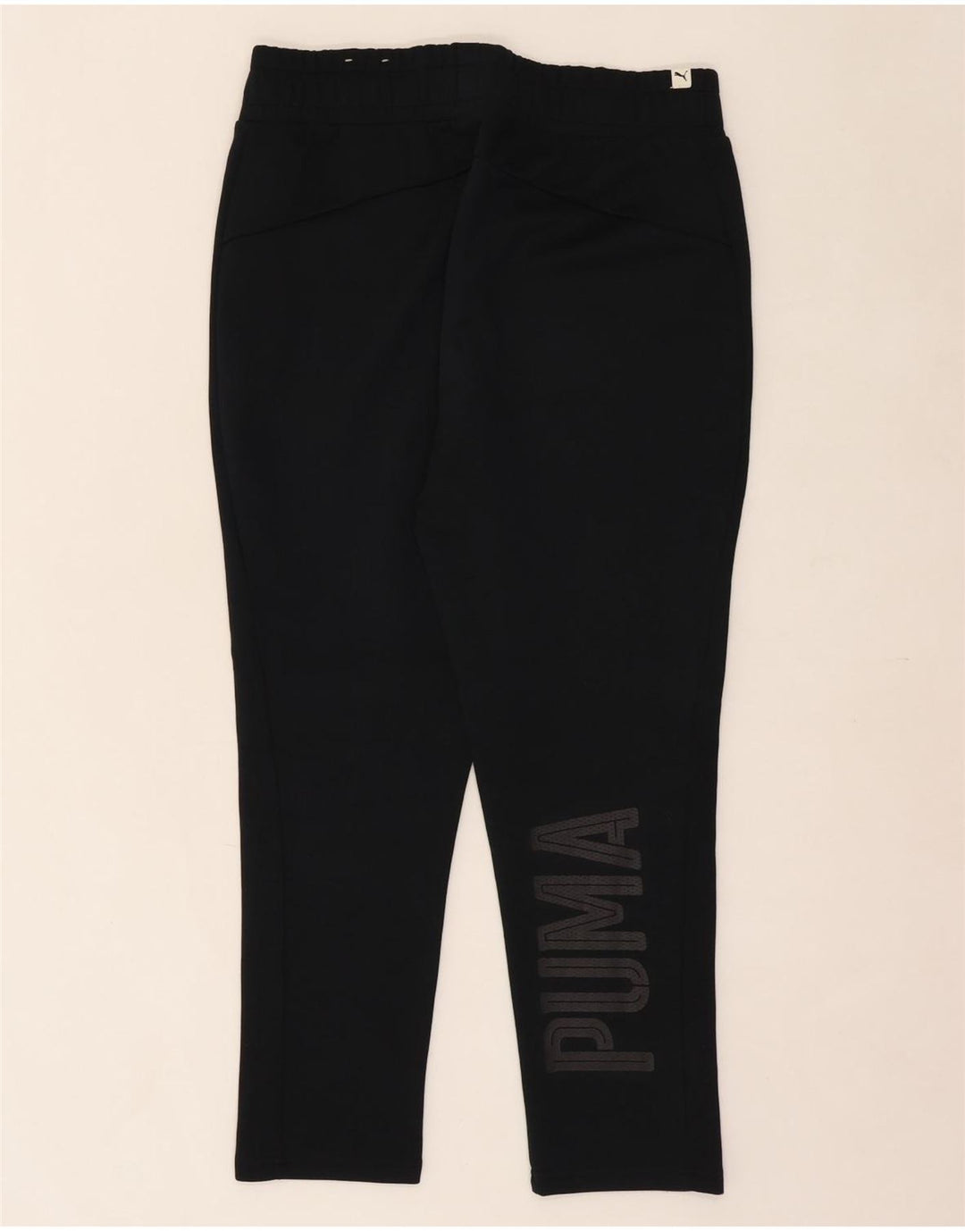 PUMA Womens Tracksuit Trousers UK 12 Medium  Black Cotton Vintage Puma and Second-Hand Puma from Messina Hembry 