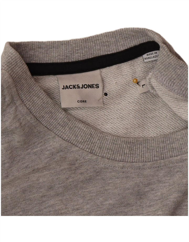 Jack & Jones muška majica s velikim sivim flekama od pamuka