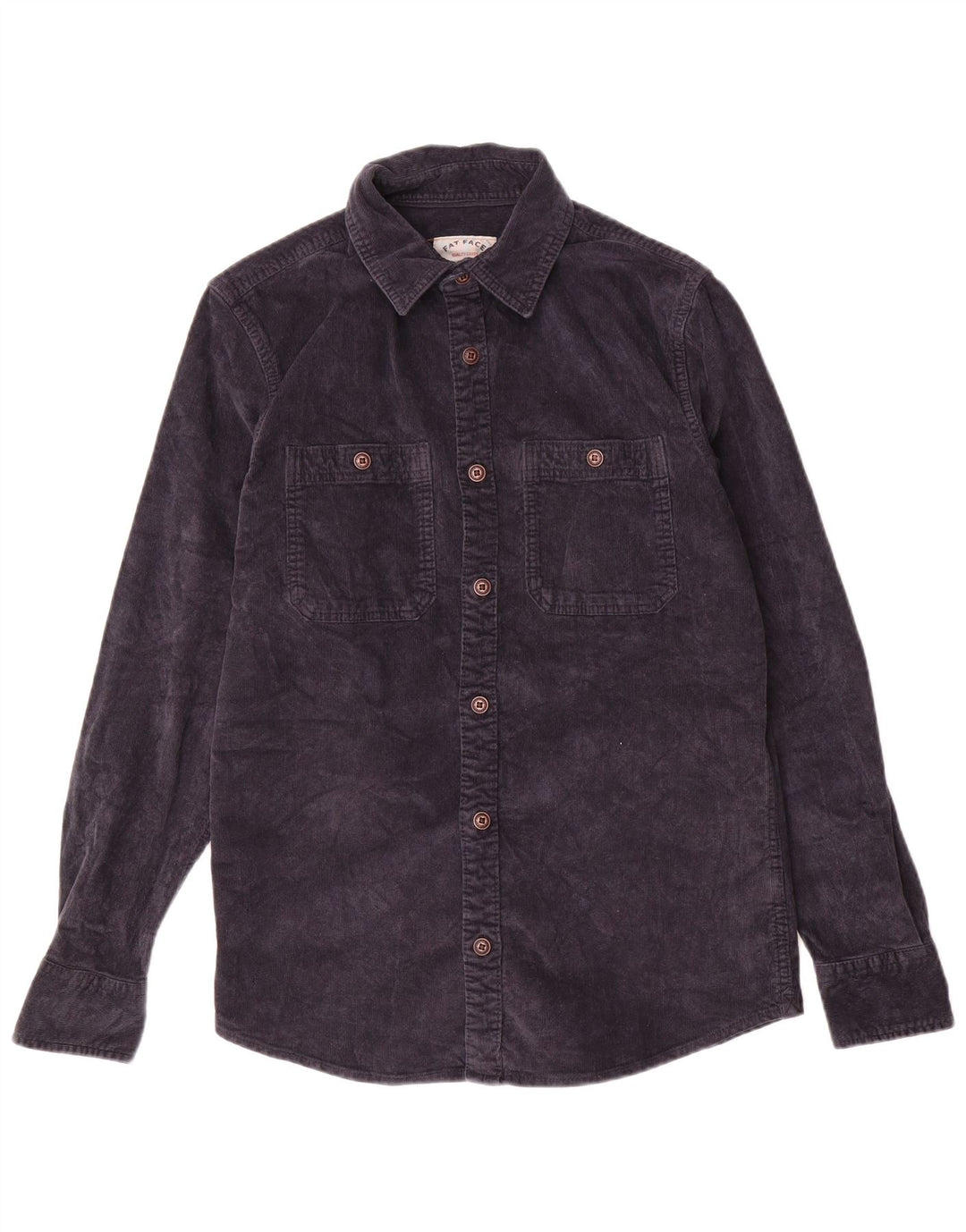 FAT FACE Muška košulja od samta XS tamnoplavi pamuk