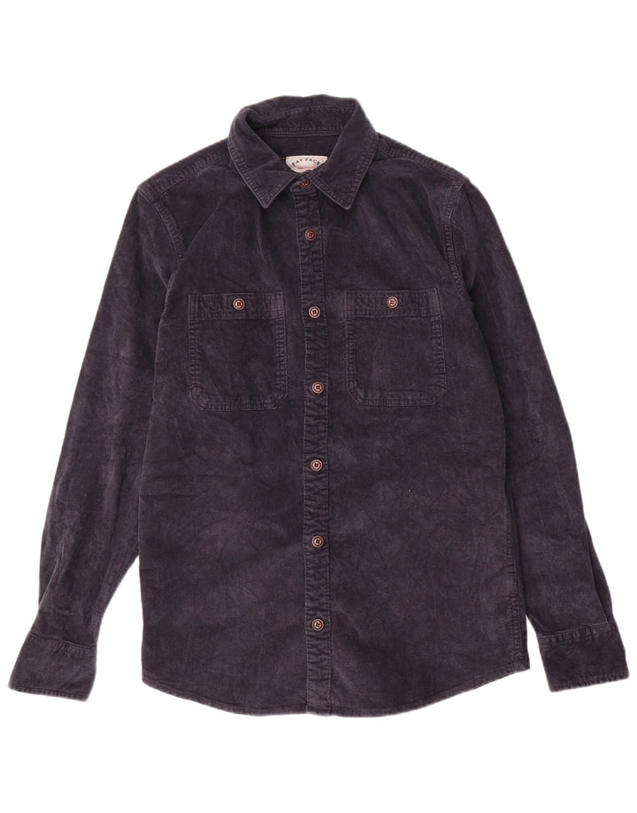 FAT FACE Muška košulja od samta XS tamnoplavi pamuk