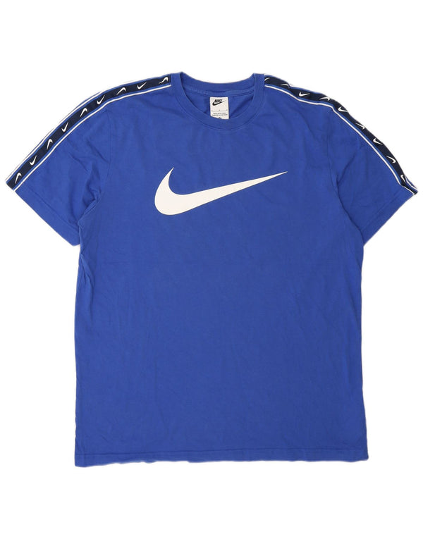 Nike Muška majica kratkih rukava s grafičkim motivima, veliki plavi pamuk