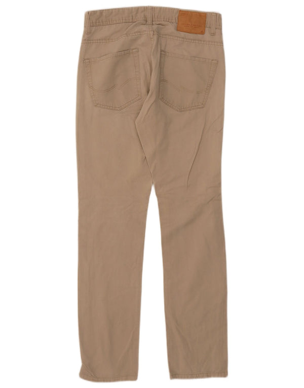 Jack & Jones muške uske ležerne hlače W30 L30 bež