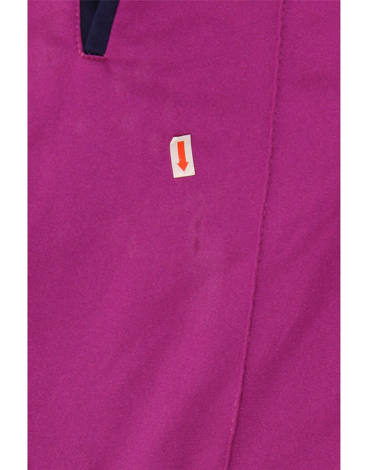 Asics muška trenirka s grafičkim detaljima, mala ružičasta poliamidna retro boja