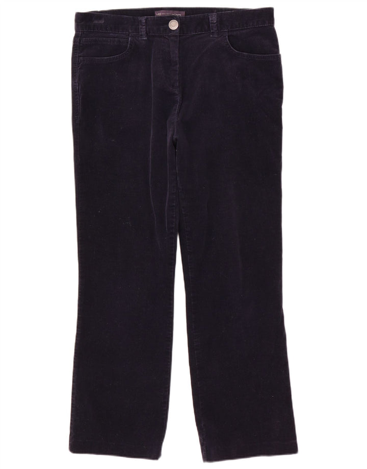 Marks & Spencer ženske kratke hlače Bootcut UK 12 Srednje W32 L25 Mornarsko plava B