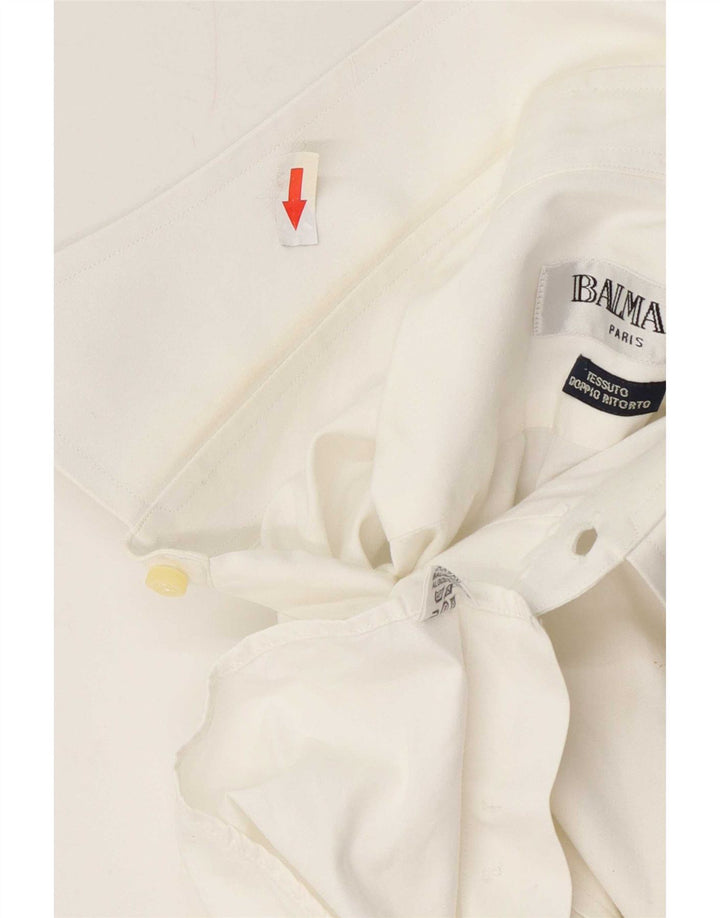 Balmain muška košulja veličina 42 Large White Cotton