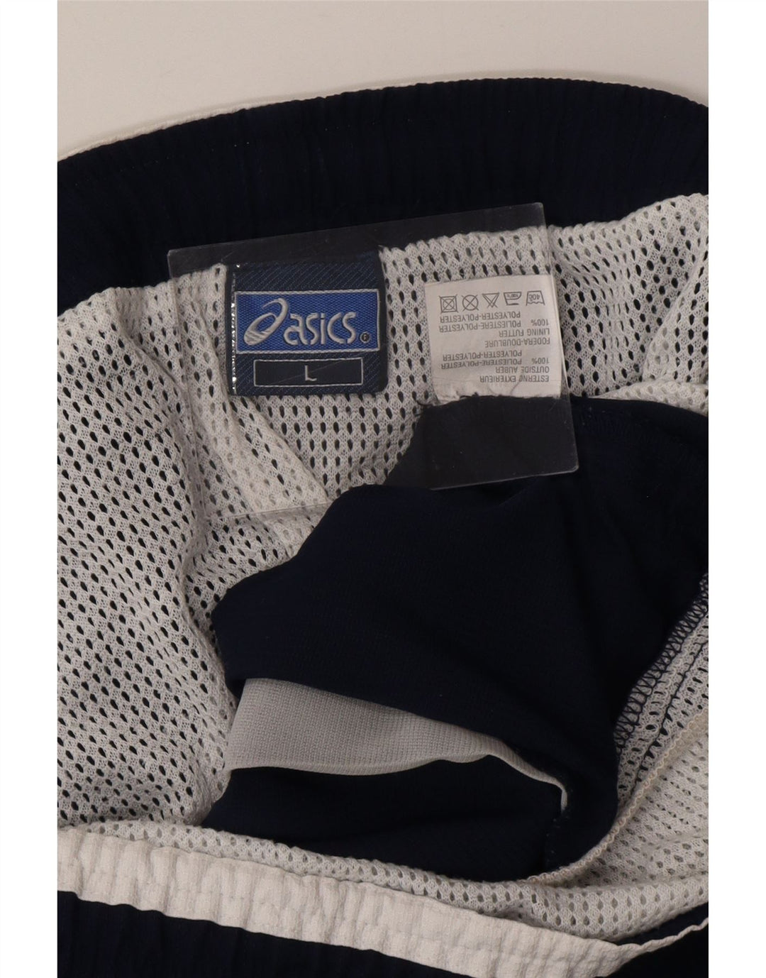 ASICS muške kratke hlače za kupanje, veliki tamnoplavi poliester