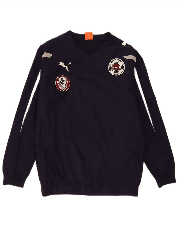 Puma Boys Sportiva Arezzo Pullover Top trenirka 13-14 godina mornarsko plava
