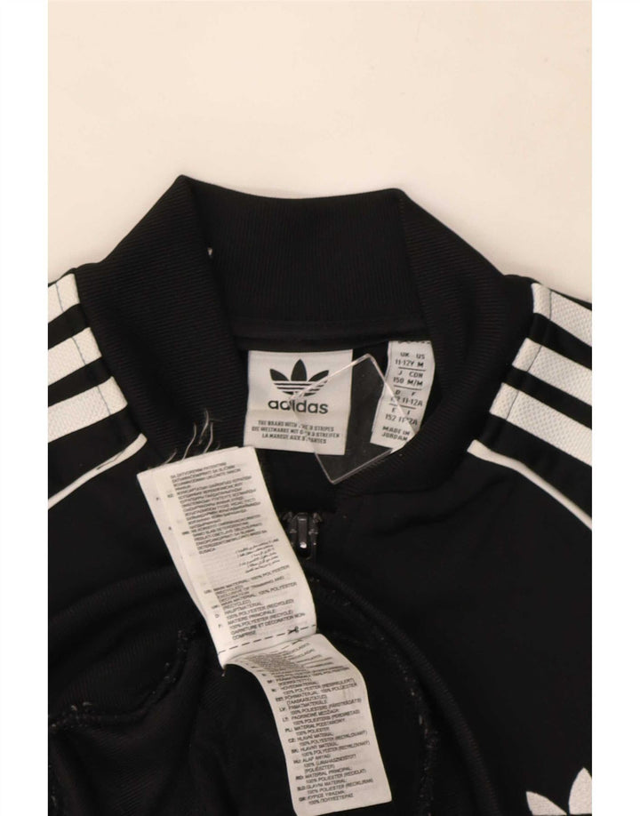 Adidas trenirka za dječake 11-12 godina crna poliesterska jakna
