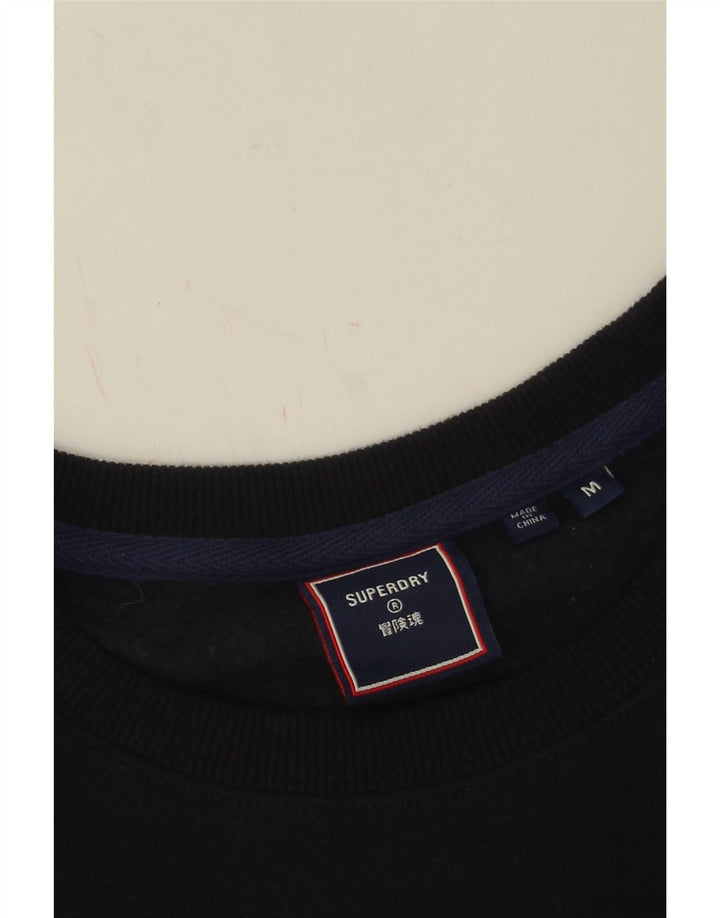 Superdry muška trenirka s grafičkim motivima Srednji tamnoplavi pamuk