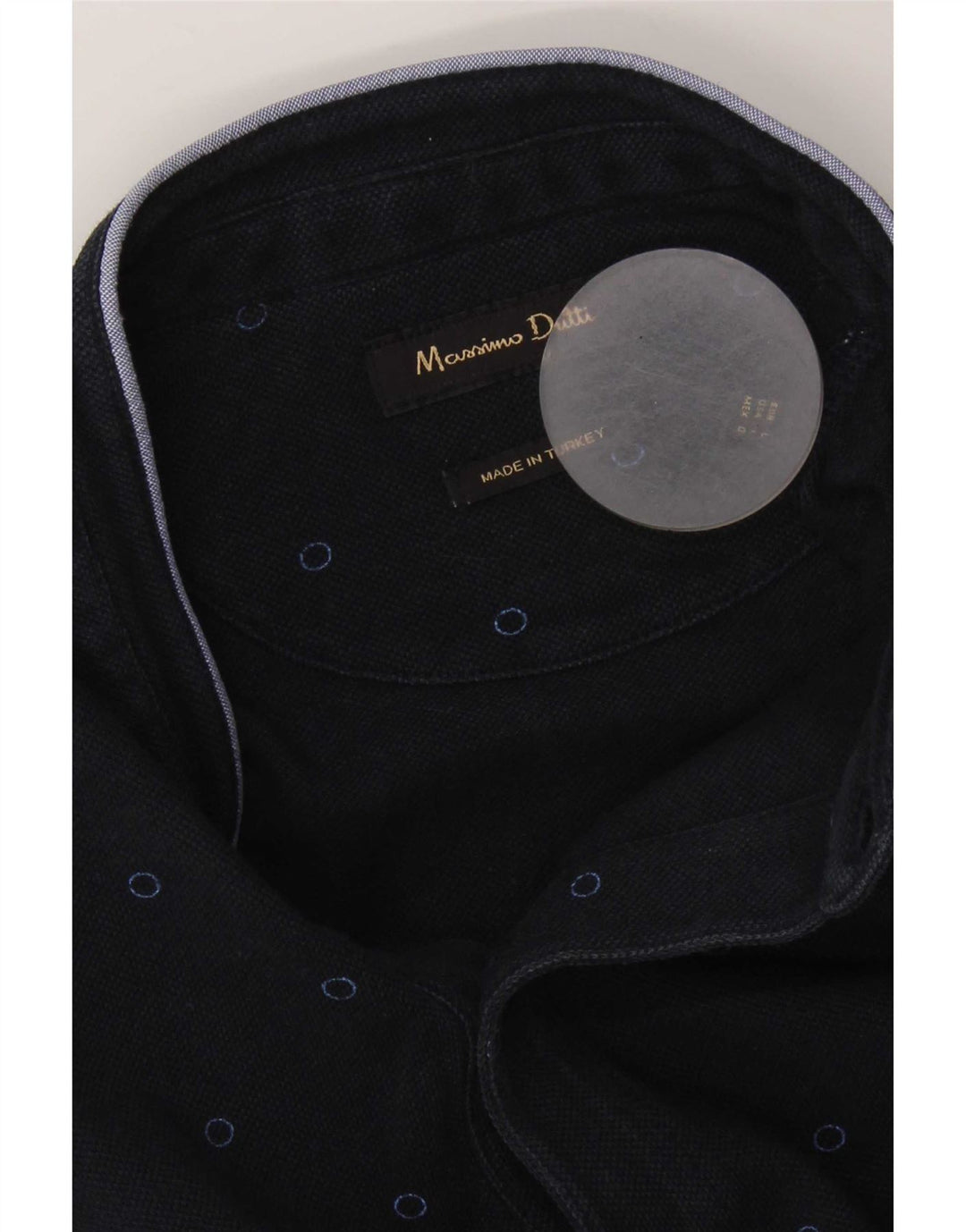 Massimo Dutti muška polo majica velika tamnoplava točkasta