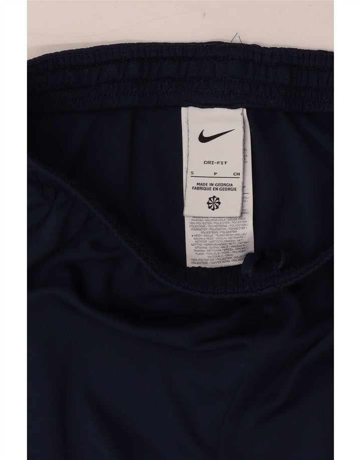 Nike muške Dri Fit hlače za trenirku Male tamnoplave poliesterske blokove