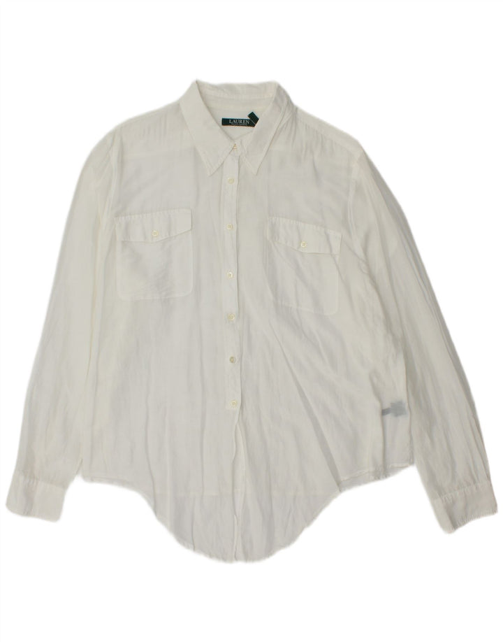 Ralph Lauren ženska košulja bluza UK 20 2XL bijeli pamuk