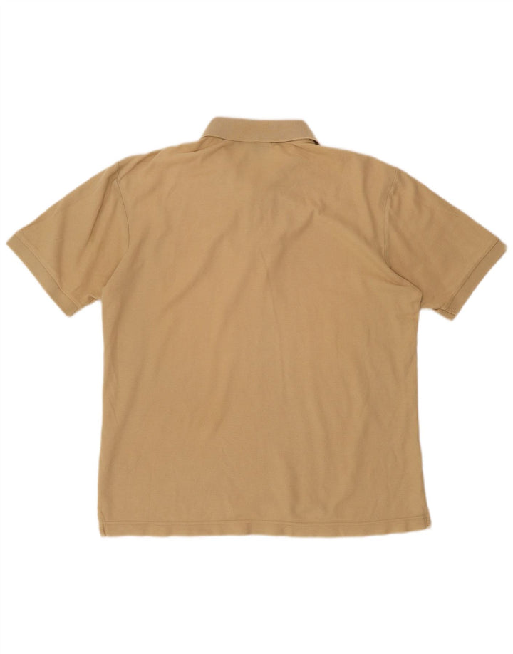 Fila muška polo majica kratkih rukava srednjeg kroja srednje bež boje