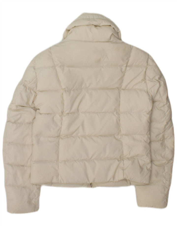 Replay ženska podstavljena jakna UK 10 Small off white poliamid