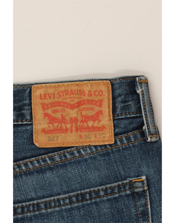 LEVI'S Womens 527 Denim Hot Pants W36 XL Blue Cotton Vintage Levi's and Second-Hand Levi's from Messina Hembry 