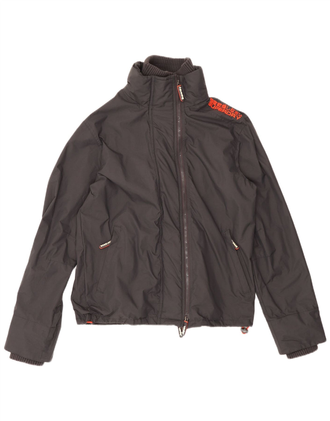 Superdry ženska bombaška jakna s vjetrovkom UK 14 srednje crna