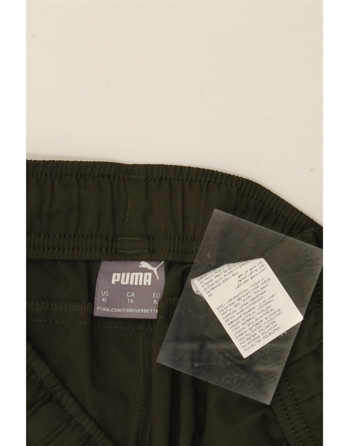 PUMA muške sportske kratke hlače XL kaki poliester