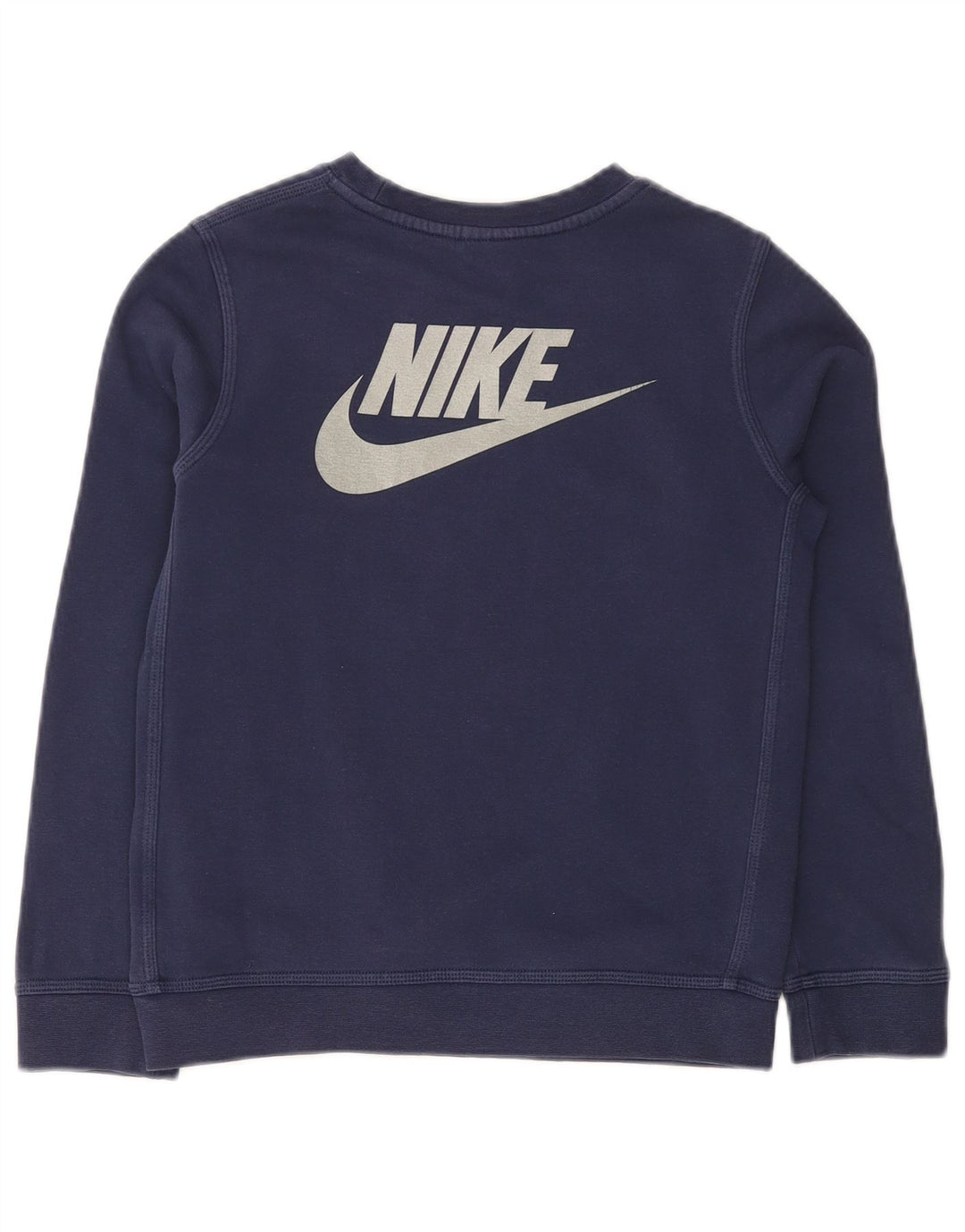 NIKE Boys Swoosh Graphic Sweatshirt Džemper 10-11 godina Srednje tamnoplava