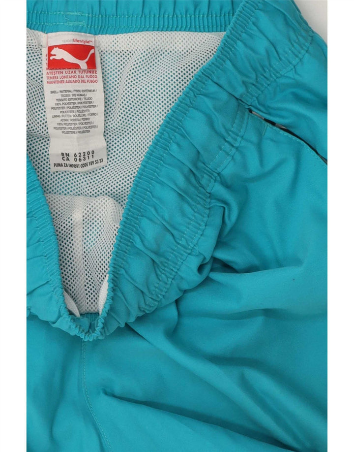 Puma ženske kratke kupaće hlače UK 8 Small Blue Poliester