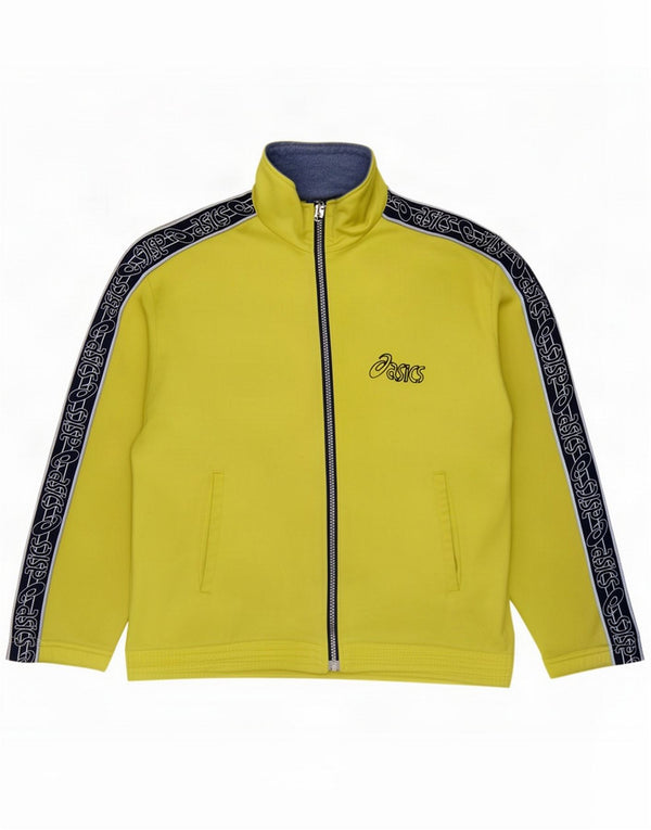Gornja jakna za trenirku Asics Boys 13-14 Years Yellow Colourblock
