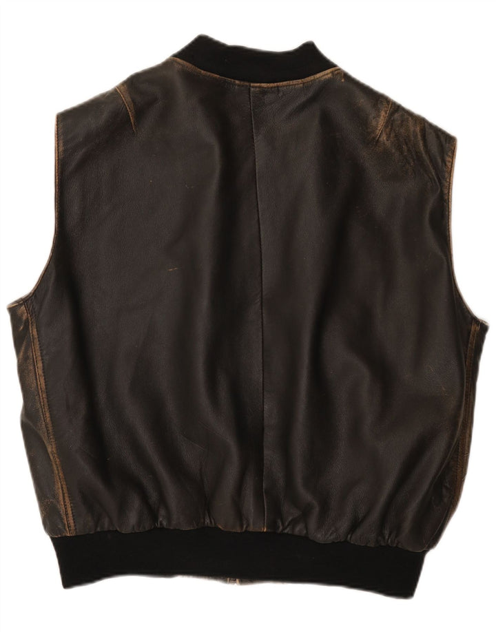Conbipel muška kožna jakna IT 50 Large Brown Leather