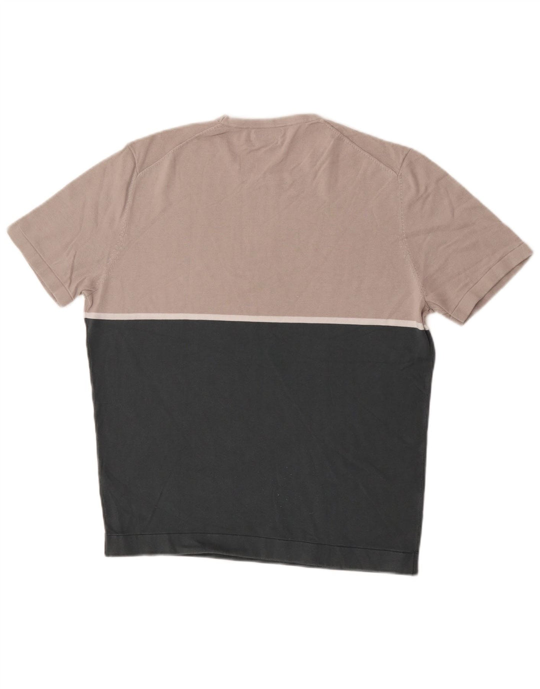 Muška majica kratkih rukava Massimo Dutti srednje zelene boje, pamuk