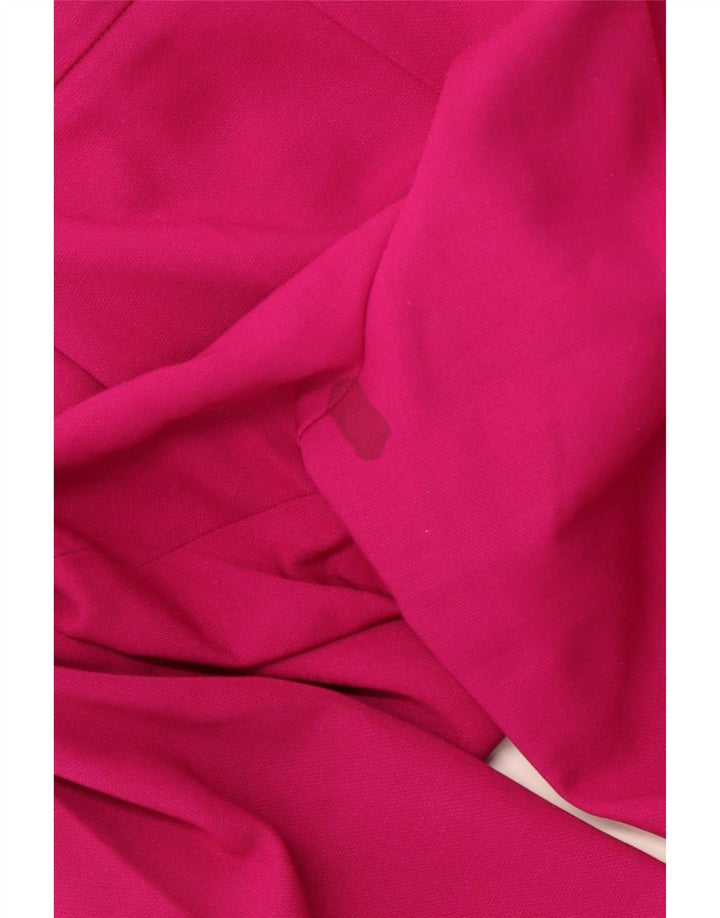 FRENCH CONNECTION Ženske ležerne hlače s štipaljkama UK 12 Srednje W32 L26 Ružičasta