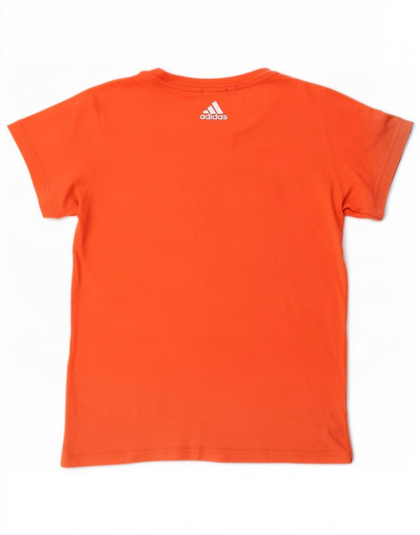 Adidas ženska majica kratkih rukava s grafičkim motivima UK 16 velika narančasta