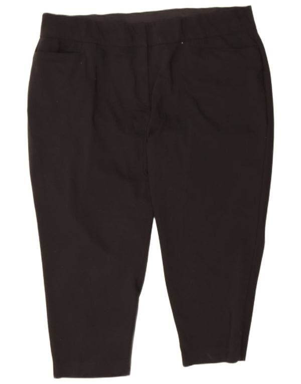 Marks & Spencer ženske kratke hlače s autogramom UK 24 4XL W46 L26 crne