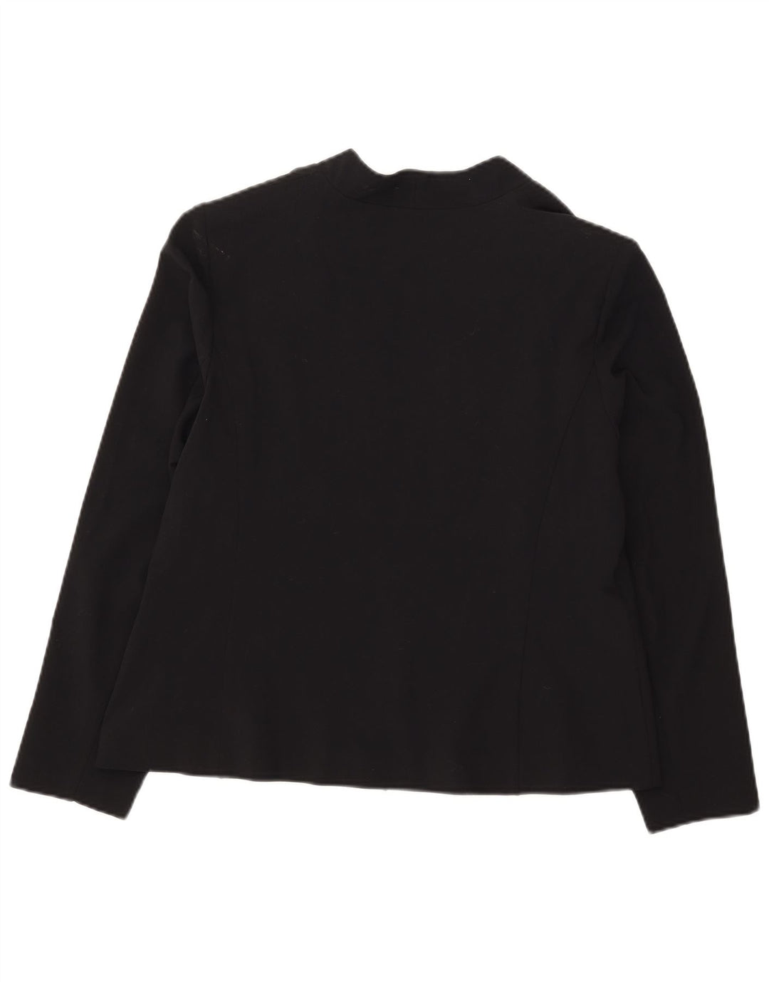 Marks & Spencer ženska jakna s otvorenim sakoom UK 18 XL crni poliester