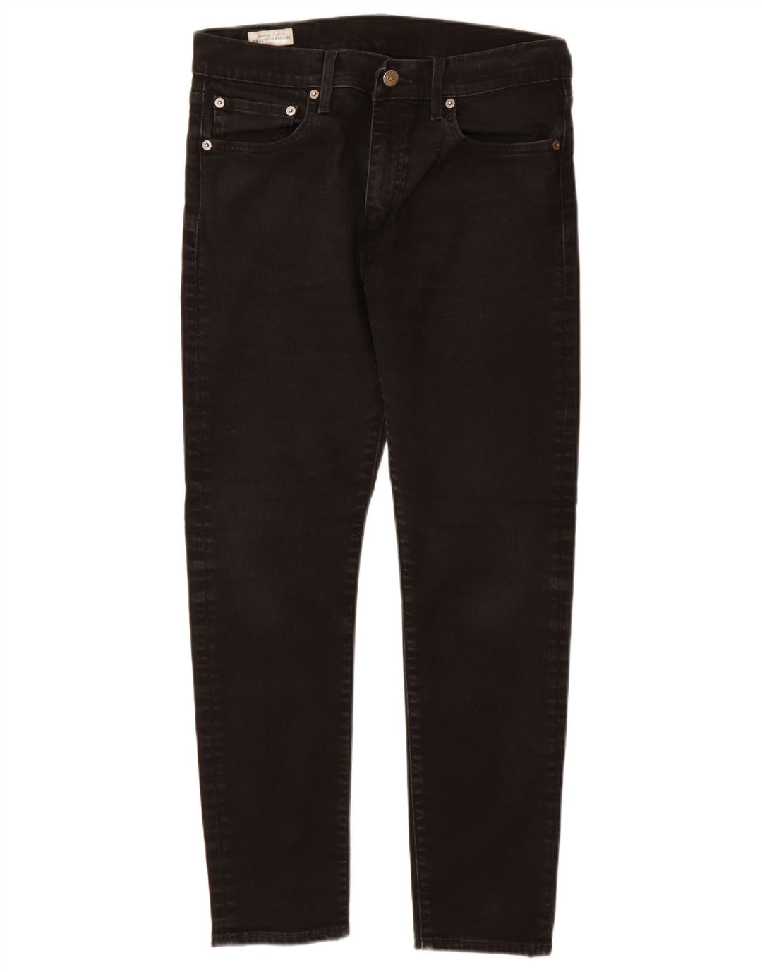 Levi's muške uske traperice W32 L28 crni pamuk