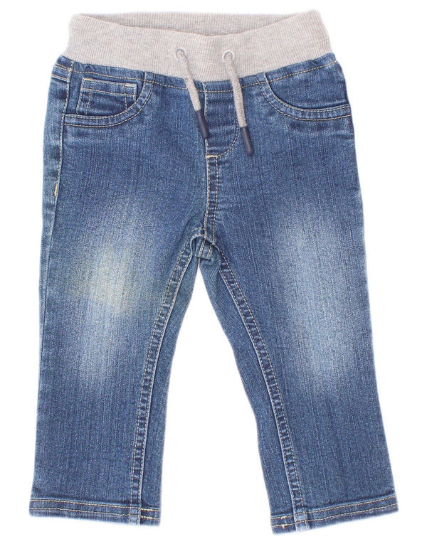 Ravne traperice Guess Baby Boys 6-9 mjeseci, pamuk u plavoj boji