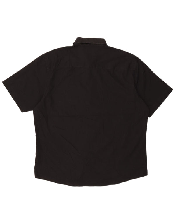 Pierre Cardin muška majica kratkih rukava standardnog kroja 3XL crni poliester