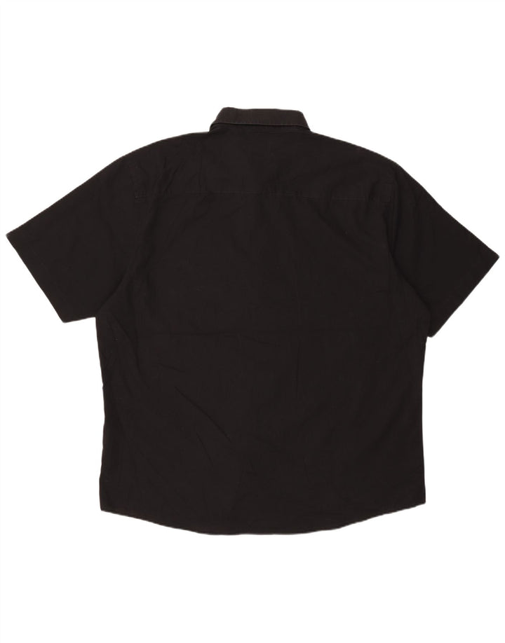 Pierre Cardin muška majica kratkih rukava standardnog kroja 3XL crni poliester