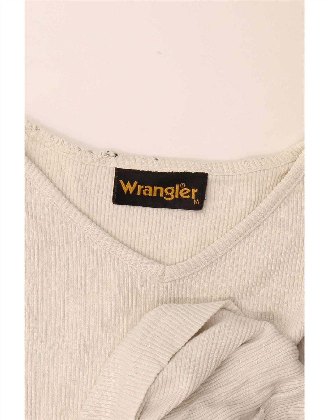 Muška majica kratkih rukava Wrangler Medium Off White