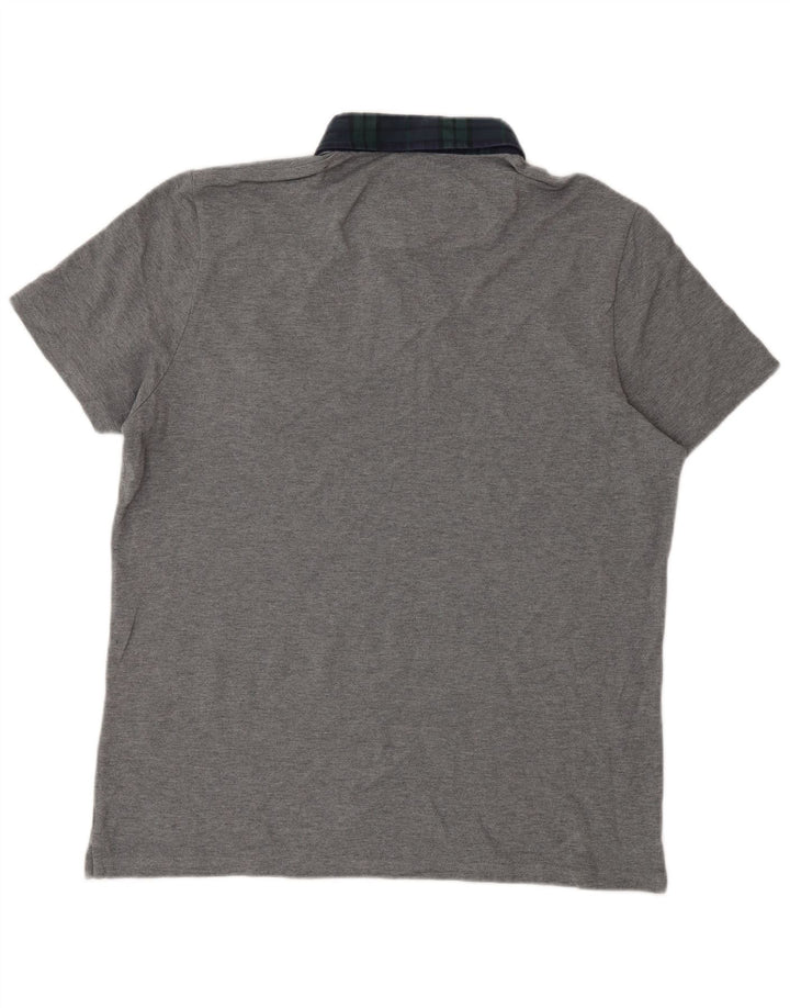 Lyle & Scott muška polo majica za ragbi veliki sivi pamuk